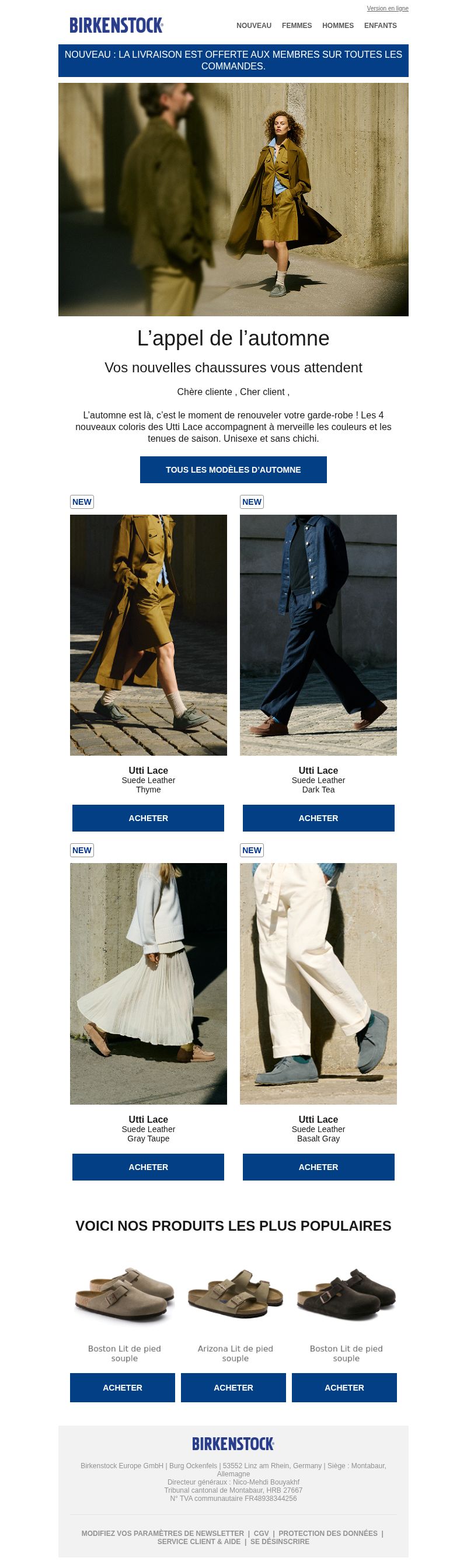 Dernières promo Birkenstock