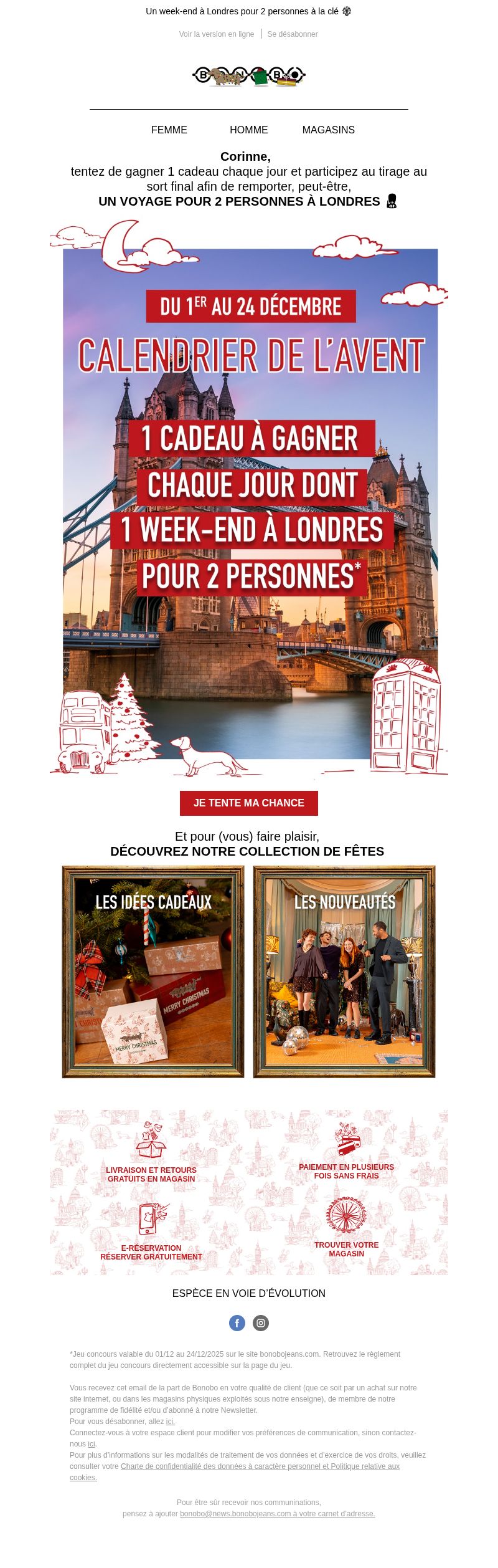 Dernières promo Bonobo