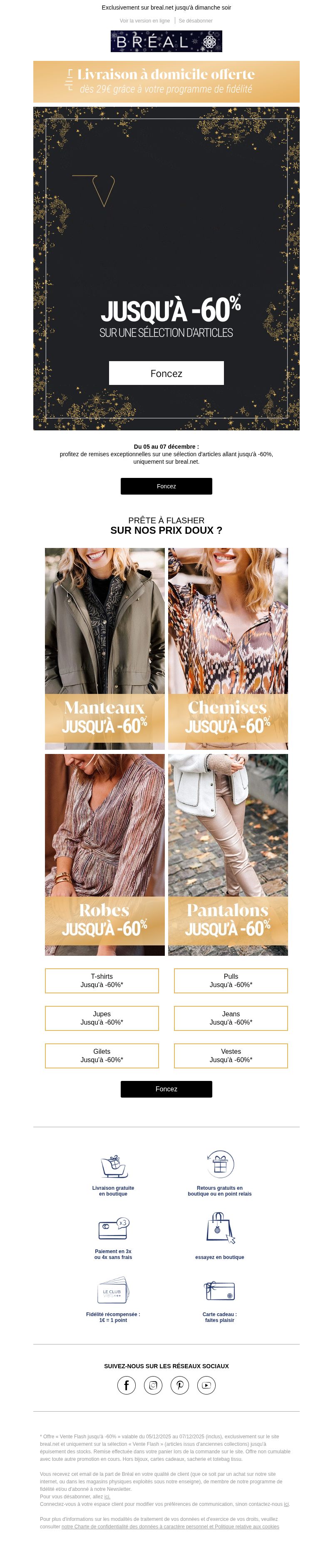 Dernières promo Bréal