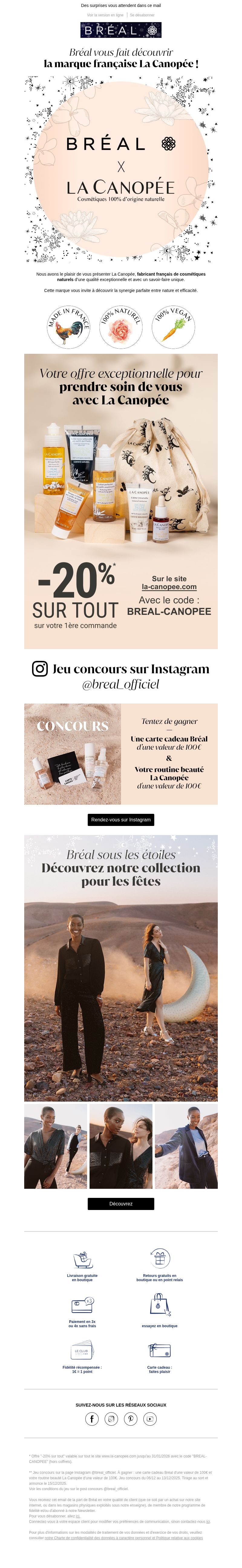 Dernières promo Bréal